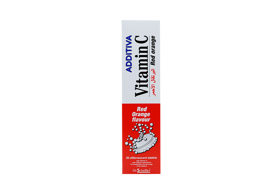 Additiva Vitamin C Red Orange 1g