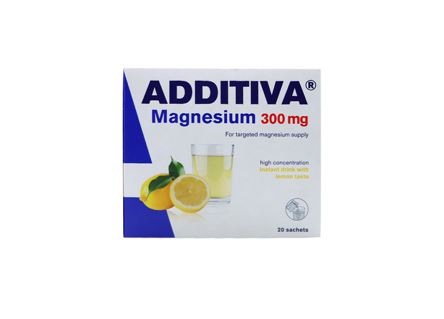 Additiva Magnesium Lemon 300mg