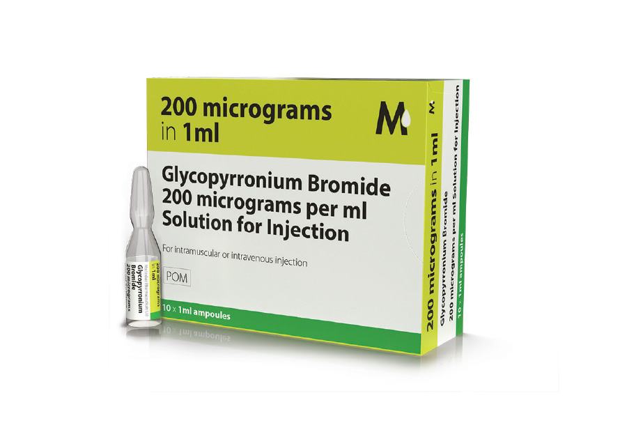 Glycopyrronium 200mcg/ml - 1ml Ampoule