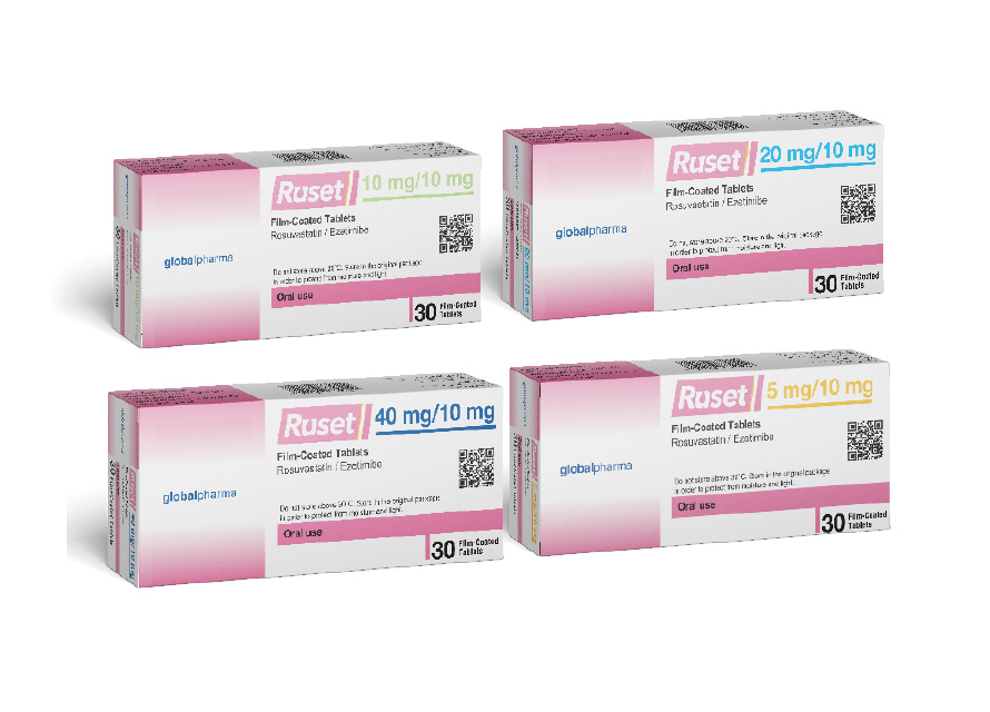 Ruset 5mg, 10 mg, 20 mg, 40 mg /10mg